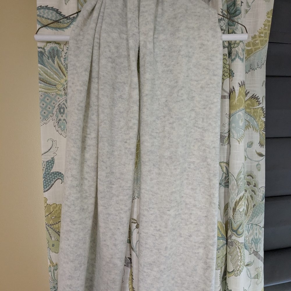 J. Crew Light Gray Scarf